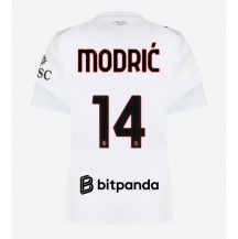 AC Milan Luka Modric #14 Replika Bortedrakt Dame 2026-27 Kortermet