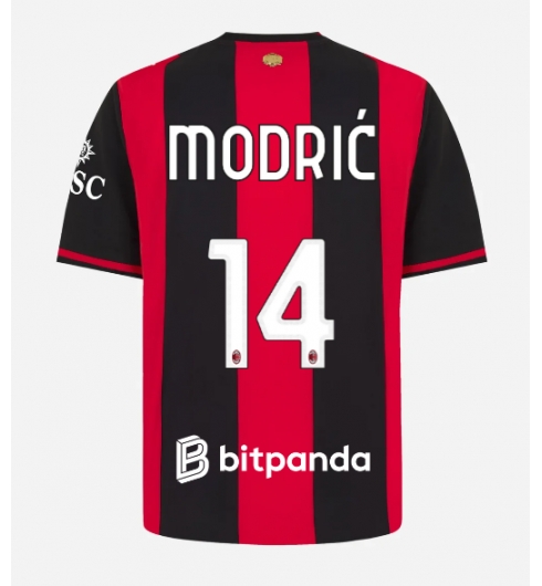 AC Milan Luka Modric #14 Replika Hjemmedrakt 2026-27 Kortermet AC Milan Luka Modric #14 Replika Hjemmedrakt 2026-27 Kortermet