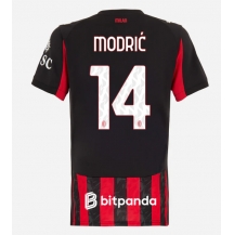 AC Milan Luka Modric #14 Replika Hjemmedrakt Dame 2025-26 Kortermet