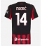 AC Milan Luka Modric #14 Replika Hjemmedrakt Dame 2025-26 Kortermet