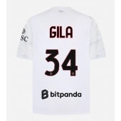 AC Milan Mario Gila #34 Replika Bortedrakt 2026-27 Kortermet