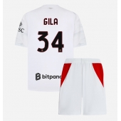 AC Milan Mario Gila #34 Replika Bortedrakt Barn 2026-27 Kortermet (+ bukser)