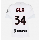 AC Milan Mario Gila #34 Replika Bortedrakt Dame 2026-27 Kortermet