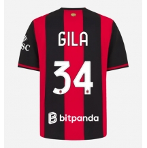AC Milan Mario Gila #34 Replika Hjemmedrakt 2026-27 Kortermet