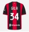 AC Milan Mario Gila #34 Replika Hjemmedrakt 2026-27 Kortermet AC Milan Mario Gila #34 Replika Hjemmedrakt 2026-27 Kortermet
