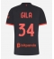 AC Milan Mario Gila #34 Replika Tredjedrakt Dame 2026-27 Kortermet AC Milan Mario Gila #34 Replika Tredjedrakt Dame 2026-27 Kortermet