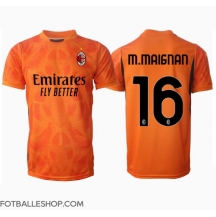 AC Milan Mike Maignan #16 Keeper Replika Bortedrakt 2024-25 Kortermet