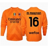 AC Milan Mike Maignan #16 Keeper Replika Bortedrakt 2024-25 Langermet
