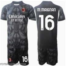 AC Milan Mike Maignan #16 Keeper Replika Hjemmedrakt Barn 2024-25 Kortermet (+ bukser)