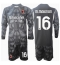 AC Milan Mike Maignan #16 Keeper Replika Hjemmedrakt Barn 2024-25 Langermet (+ bukser)