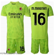 AC Milan Mike Maignan #16 Keeper Replika Tredjedrakt Barn 2024-25 Kortermet (+ bukser)