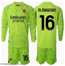 AC Milan Mike Maignan #16 Keeper Replika Tredjedrakt Barn 2024-25 Langermet (+ bukser)
