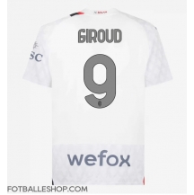 AC Milan Olivier Giroud #9 Replika Bortedrakt 2023-24 Kortermet