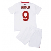 AC Milan Olivier Giroud #9 Replika Bortedrakt Barn 2022-23 Kortermet (+ bukser)