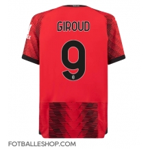 AC Milan Olivier Giroud #9 Replika Hjemmedrakt 2023-24 Kortermet