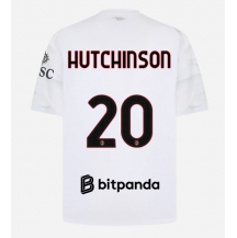 AC Milan Omari Hutchinson #20 Replika Bortedrakt 2026-27 Kortermet
