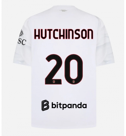AC Milan Omari Hutchinson #20 Replika Bortedrakt 2026-27 Kortermet AC Milan Omari Hutchinson #20 Replika Bortedrakt 2026-27 Kortermet