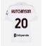 AC Milan Omari Hutchinson #20 Replika Bortedrakt Dame 2026-27 Kortermet