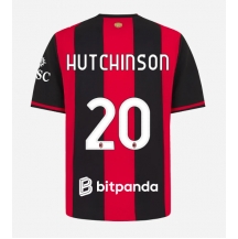 AC Milan Omari Hutchinson #20 Replika Hjemmedrakt 2026-27 Kortermet