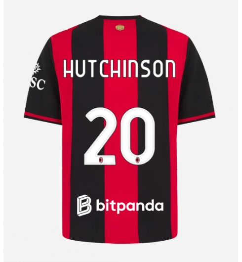 AC Milan Omari Hutchinson #20 Replika Hjemmedrakt 2026-27 Kortermet AC Milan Omari Hutchinson #20 Replika Hjemmedrakt 2026-27 Kortermet