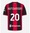 AC Milan Omari Hutchinson #20 Replika Hjemmedrakt 2026-27 Kortermet AC Milan Omari Hutchinson #20 Replika Hjemmedrakt 2026-27 Kortermet