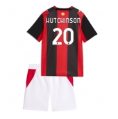 AC Milan Omari Hutchinson #20 Replika Hjemmedrakt Barn 2026-27 Kortermet (+ bukser)