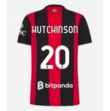 AC Milan Omari Hutchinson #20 Replika Hjemmedrakt Dame 2026-27 Kortermet