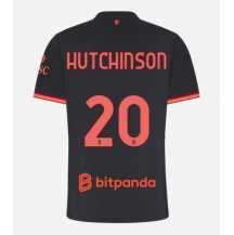 AC Milan Omari Hutchinson #20 Replika Tredjedrakt Dame 2026-27 Kortermet