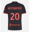 AC Milan Omari Hutchinson #20 Replika Tredjedrakt Dame 2026-27 Kortermet