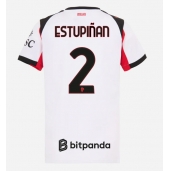 AC Milan Pervis Estupinan #2 Replika Bortedrakt Dame 2025-26 Kortermet