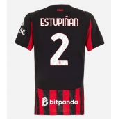 AC Milan Pervis Estupinan #2 Replika Hjemmedrakt Dame 2025-26 Kortermet