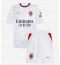 AC Milan Rafael Leao #10 Replika Bortedrakt Barn 2026-27 Kortermet (+ bukser)