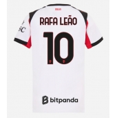 AC Milan Rafael Leao #10 Replika Bortedrakt Dame 2025-26 Kortermet