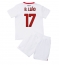 AC Milan Rafael Leao #17 Replika Bortedrakt Barn 2022-23 Kortermet (+ bukser)