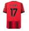 AC Milan Rafael Leao #17 Replika Hjemmedrakt 2023-24 Kortermet