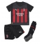 AC Milan Rafael Leao #17 Replika Hjemmedrakt Barn 2022-23 Kortermet (+ bukser)