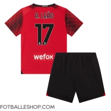 AC Milan Rafael Leao #17 Replika Hjemmedrakt Barn 2023-24 Kortermet (+ bukser)