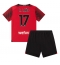 AC Milan Rafael Leao #17 Replika Hjemmedrakt Barn 2023-24 Kortermet (+ bukser)