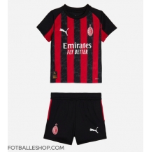 AC Milan Replika Hjemmedrakt Barn 2025-26 Kortermet (+ bukser)
