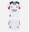 AC Milan Samuele Ricci #4 Replika Bortedrakt Barn 2025-26 Kortermet (+ bukser)
