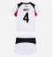 AC Milan Samuele Ricci #4 Replika Bortedrakt Barn 2025-26 Kortermet (+ bukser)