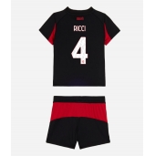 AC Milan Samuele Ricci #4 Replika Hjemmedrakt Barn 2025-26 Kortermet (+ bukser)