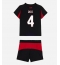 AC Milan Samuele Ricci #4 Replika Hjemmedrakt Barn 2025-26 Kortermet (+ bukser)