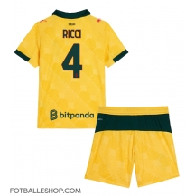 AC Milan Samuele Ricci #4 Replika Tredjedrakt Barn 2025-26 Kortermet (+ bukser)