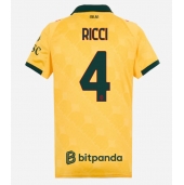 AC Milan Samuele Ricci #4 Replika Tredjedrakt Dame 2025-26 Kortermet