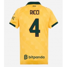 AC Milan Samuele Ricci #4 Replika Tredjedrakt Dame 2025-26 Kortermet