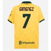 AC Milan Santiago Gimenez #7 Replika Tredjedrakt 2025-26 Kortermet