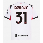 AC Milan Strahinja Pavlovic #31 Replika Bortedrakt 2025-26 Kortermet