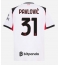 AC Milan Strahinja Pavlovic #31 Replika Bortedrakt 2025-26 Kortermet