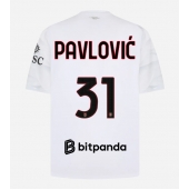 AC Milan Strahinja Pavlovic #31 Replika Bortedrakt 2026-27 Kortermet
